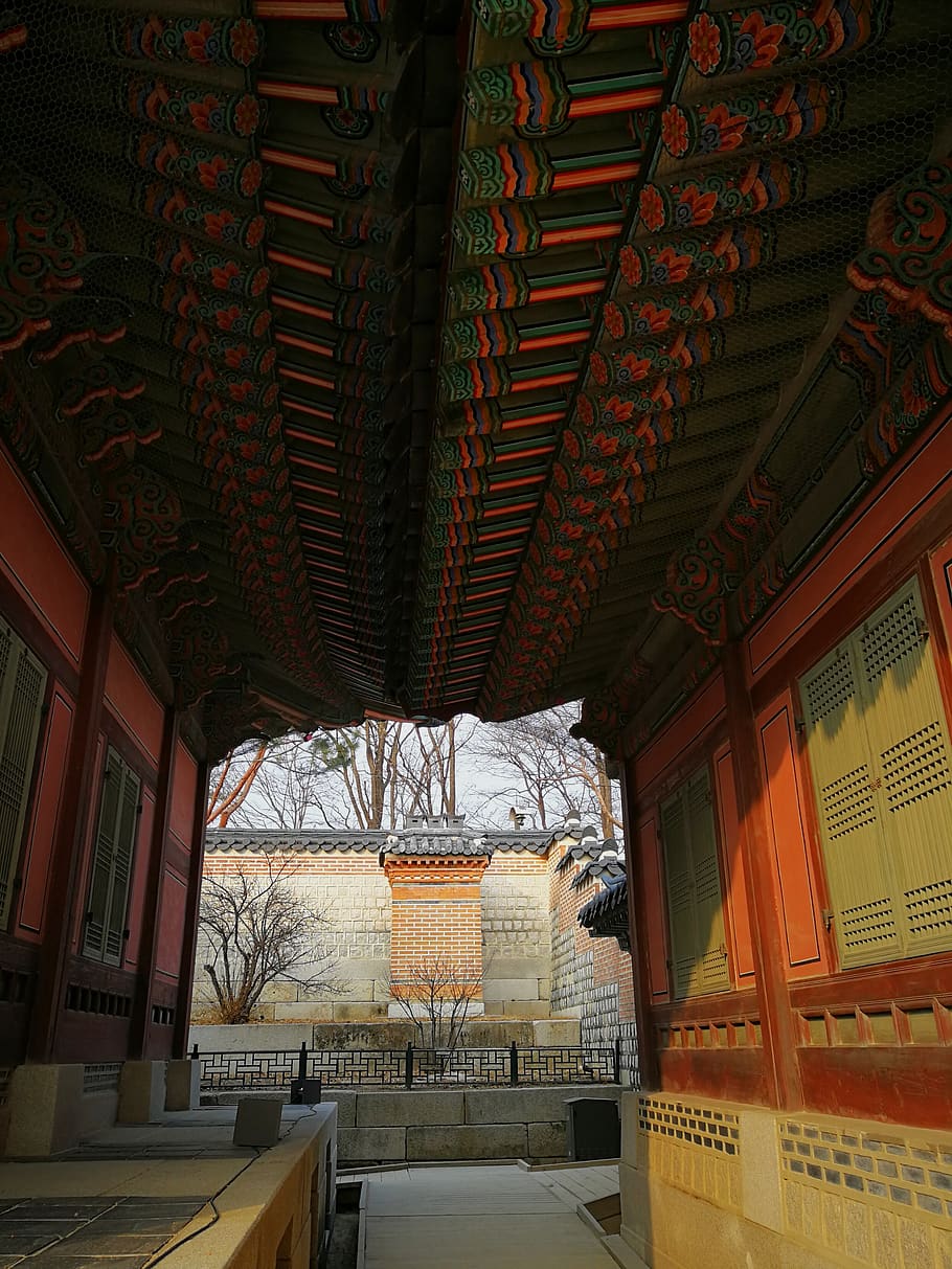 south korea, gyeongbokgung palace, ancient, temple, sightseeing, HD wallpaper