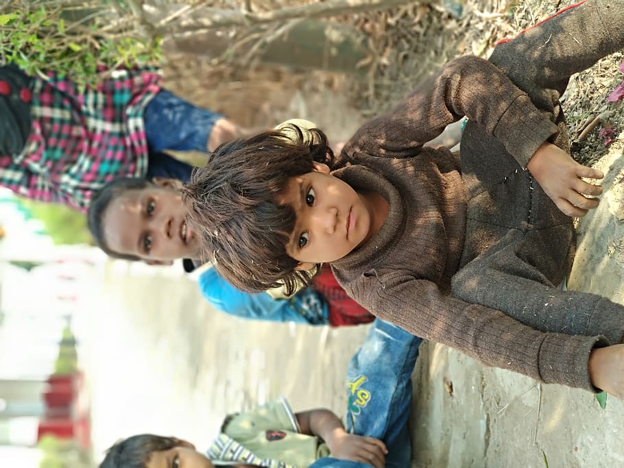 india, gorakhpur, childhood, real people, girls, leisure activity HD wallpaper