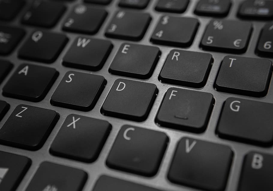 computer, keyboard, technology, laptop, typing, notebook, keys HD wallpaper