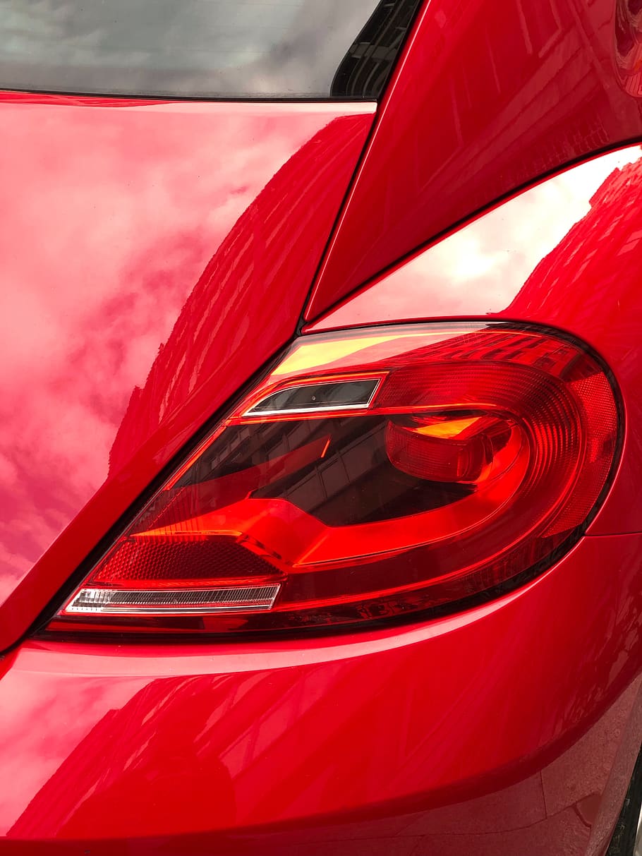 red car, light, automobile, tire, kadıköy, caferağa mahallesi HD wallpaper