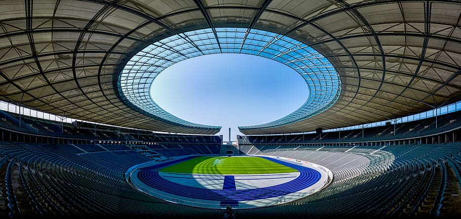buildings, structure, architecture, design, lines, stadium HD wallpaper