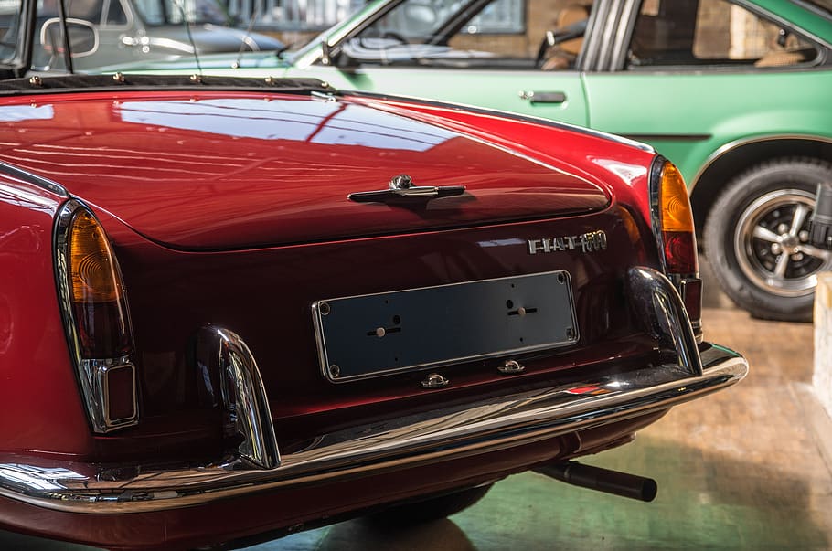 fiat, cabriolet, auto, oldtimer, vehicle, classic, italy, elegant HD wallpaper