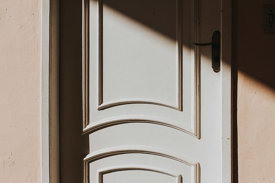wooden door, entrance, no people, closed, security, safety, wood - material HD wallpaper