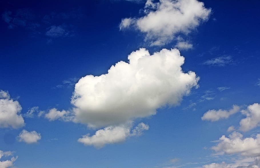 sky, cloud, cloudy, blue, nature, unclear, cloud - sky, cloudscape HD wallpaper