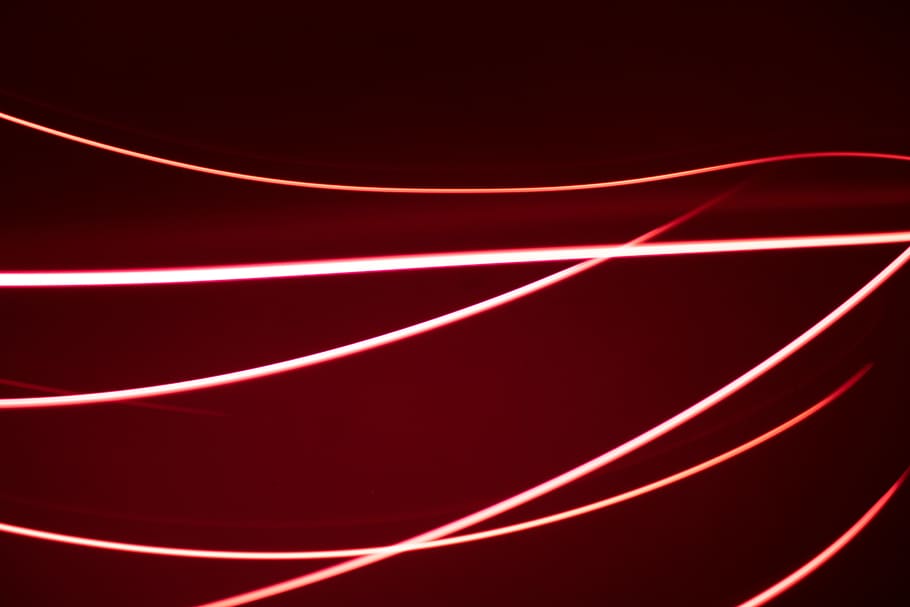 light, laser, neon, screen, torch, line, flashlight, red, dark, HD wallpaper