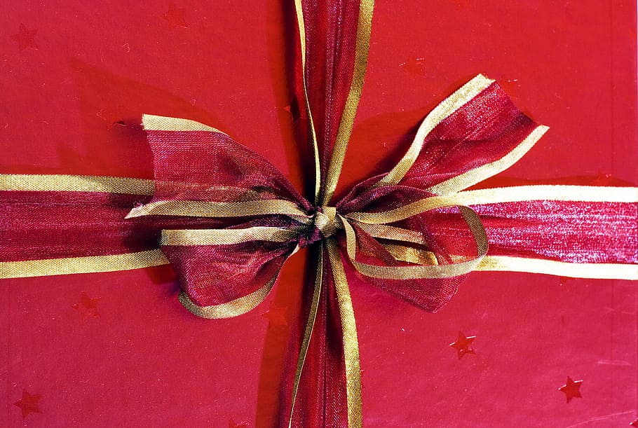bow, celebration, gift, holiday, knot, package, paper, path HD wallpaper