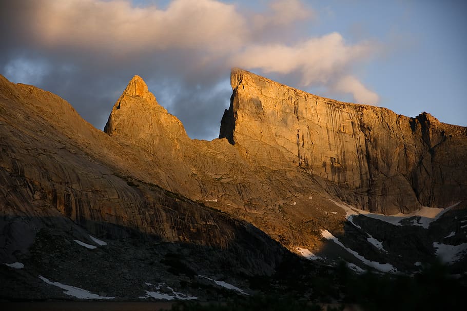 united states, wind river range, mountain, sky, scenics - nature HD wallpaper