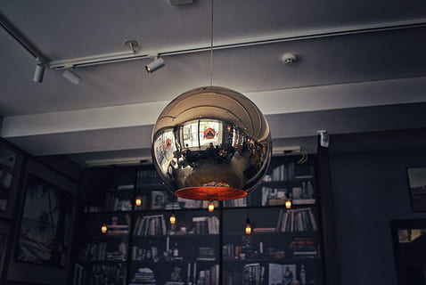 lighting, home decor, sphere, interior design, indoors, person HD wallpaper
