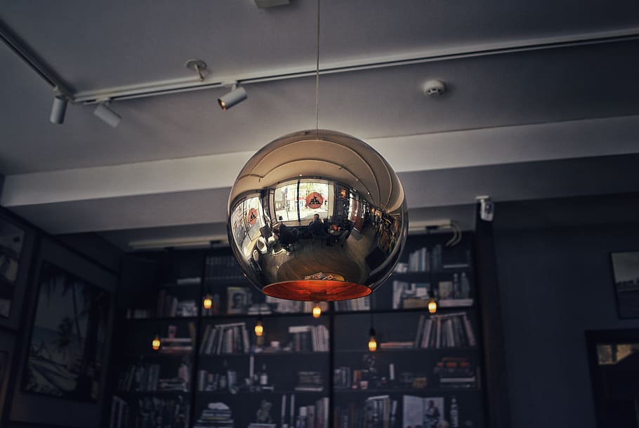 lighting, home decor, sphere, interior design, indoors, person HD wallpaper