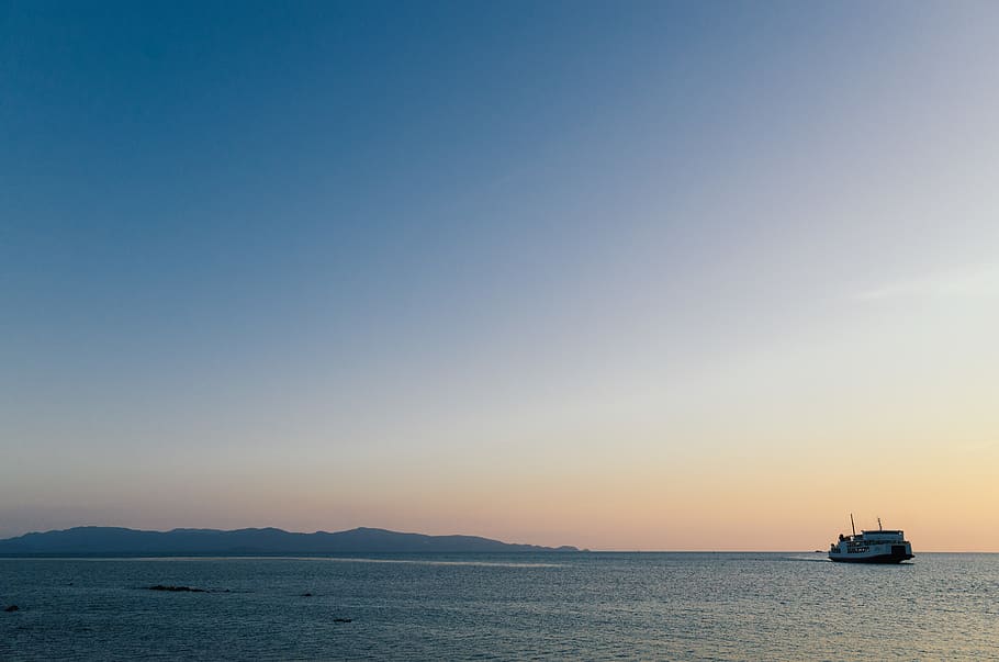 nautical vessel, water, sky, transportation, mode of transportation HD wallpaper