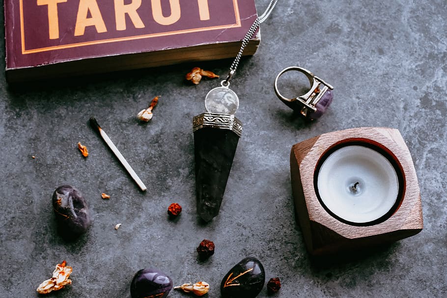 assorted-color stones and pillar cabine on gray surface, clothing HD wallpaper