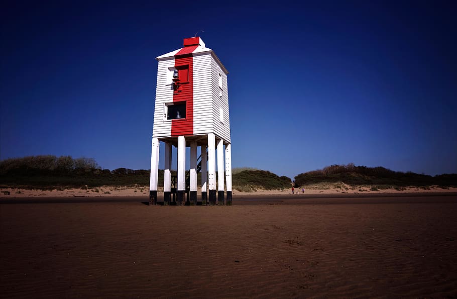 architecture, beach, safety, landscape, leisure, lifeguard HD wallpaper