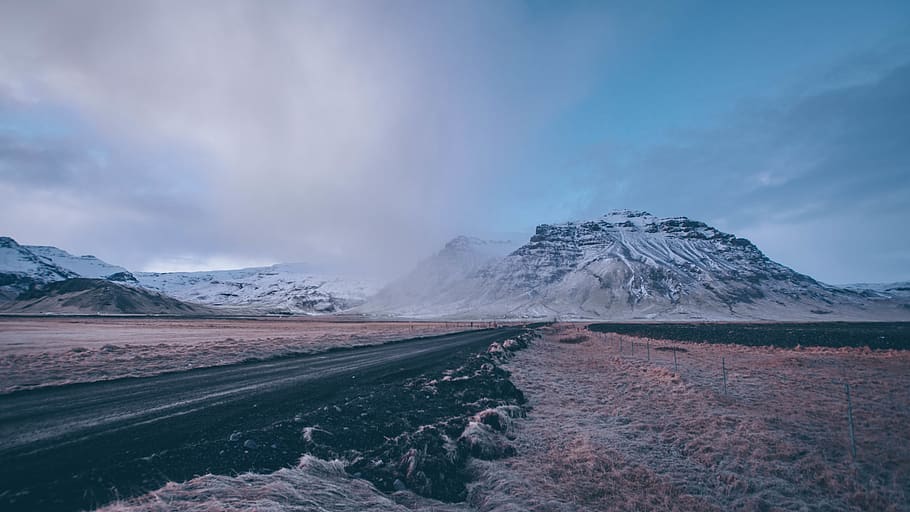 empty road surrounded by mountains, nature, outdoors, scenery HD wallpaper