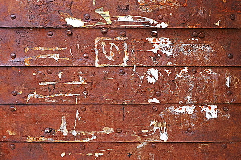 brick, rust, rug, wall, steel, slate, demolition, puddle, drain HD wallpaper