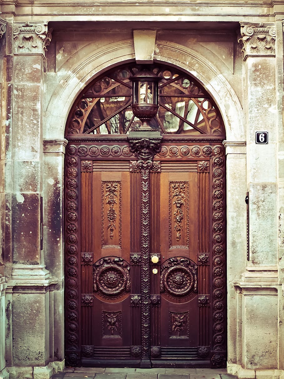 HD wallpaper: Brown Wooden Door, ancient, antique, architecture, building,  classic | Wallpaper Flare