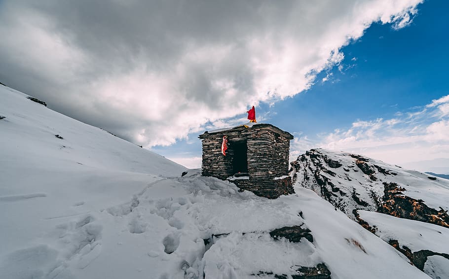 house in mountian, nature, outdoors, building, countryside, hut HD wallpaper