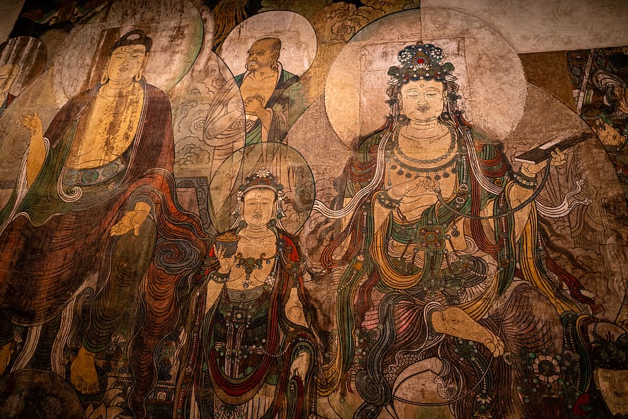 religion, belief, art and craft, human representation, spirituality HD wallpaper