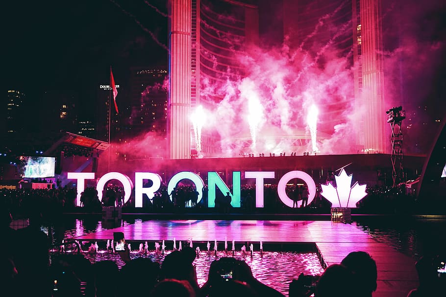 Toronto Statue, architecture, business, celebration, city, concert HD wallpaper