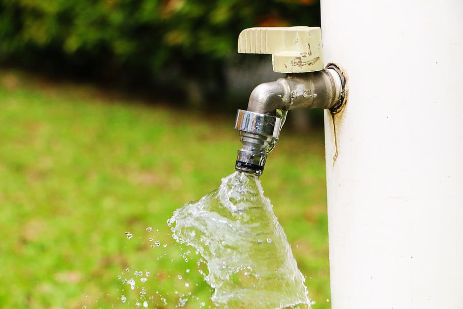pipe, water, faucet, food and drink, refreshment, nature, motion HD wallpaper