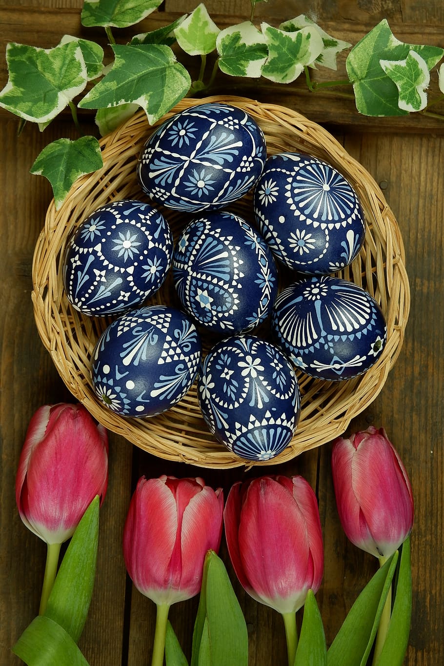 sorbian easter eggs, spring, spring decoration, bossi technology, HD wallpaper