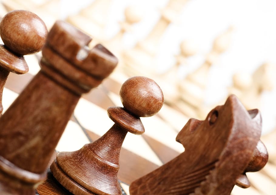chess, board, brown, isolated, white, challenge, chessboard, HD wallpaper