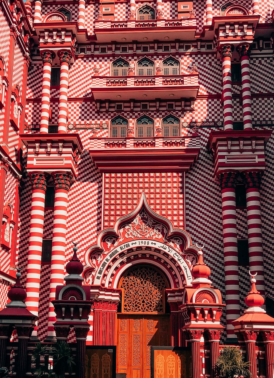 facade of mosque, built structure, architecture, building exterior HD wallpaper