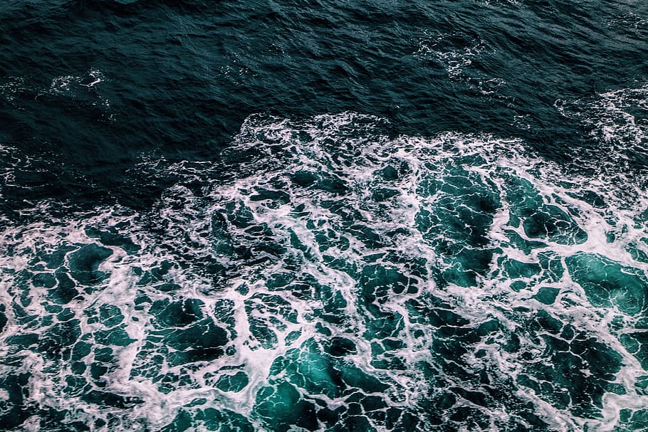 sea, waves, water, splash, motion, nature, beauty in nature HD wallpaper