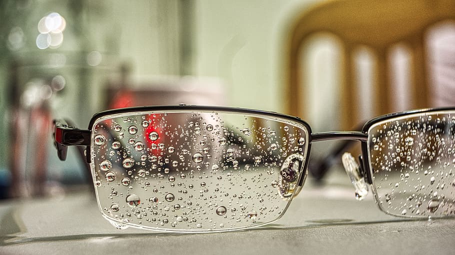 focus on foreground, indoors, close-up, glass - material, glasses HD wallpaper
