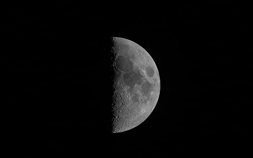 gray full moon, astronomy, space, universe, nature, night, outdoors HD wallpaper