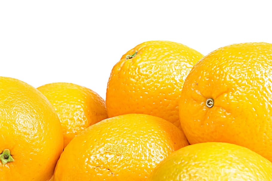 orange, fruit, isolated, heap, ripe, diet, organic, yellow HD wallpaper