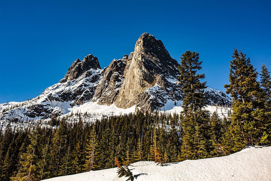 mountain ranges, snow, cold temperature, winter, scenics - nature HD wallpaper