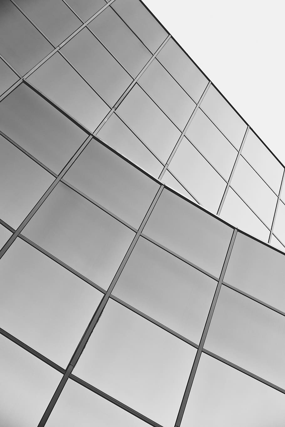 low angle view, pattern, architecture, no people, built structure HD wallpaper