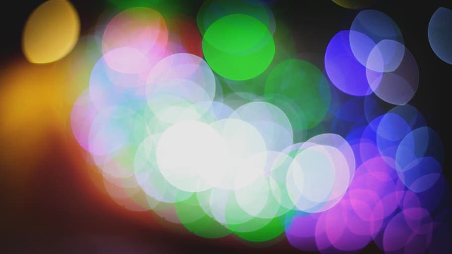 india, kozhikode, bokeh, lights, illuminated, defocused, abstract HD wallpaper