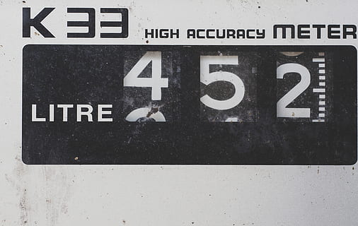 K33 high accuracy meter reading 452, text, number, symbol, word HD wallpaper