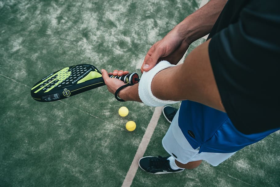 tennis, man, background, young, summer, model, male, adult lifestyle HD wallpaper