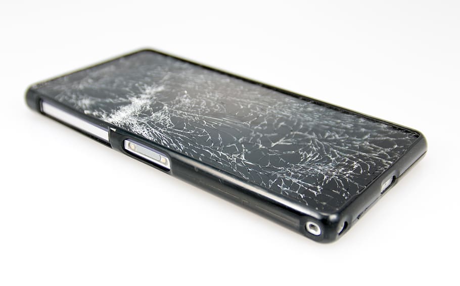 HD wallpaper: mobile phone, damage, fracture, display, smartphone, crack |  Wallpaper Flare