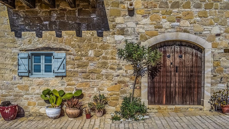 cyprus, psematismenos, house, architecture, traditional, old HD wallpaper