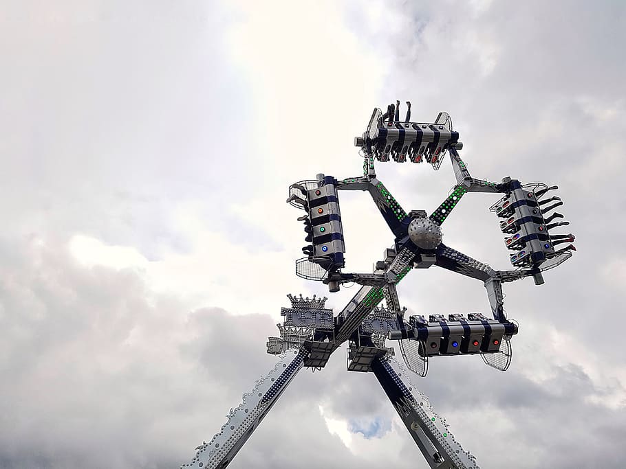 sky, fun, feet, look up, scream, in motion, cloud - sky, day HD wallpaper