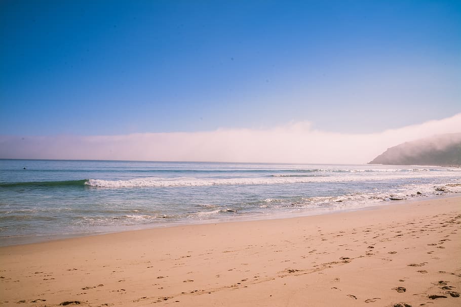malibu, beach, sea, water, sky, beauty in nature, land, scenics - nature HD wallpaper