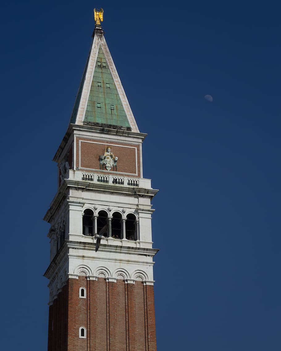 architecture, tower, building, steeple, spire, clock tower HD wallpaper