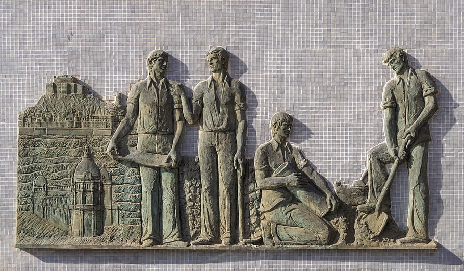 mural, carving, stone, architecture, traditional, human representation HD wallpaper