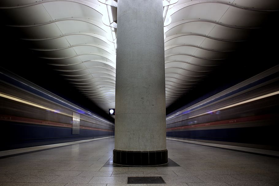 train station empty in time lapse photography, vehicle, terminal, HD wallpaper