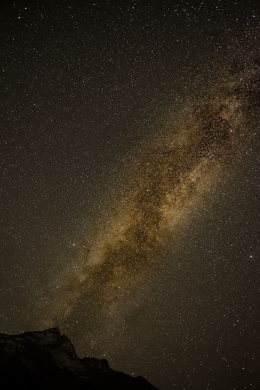 Milky Way, universe, nebula, astronomy, outer space, nepal, namche bazaar HD wallpaper
