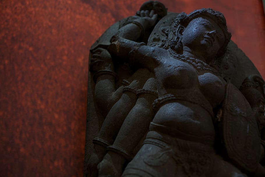 indonesia, east java, statue, arca, patung, sculpture, human representation HD wallpaper