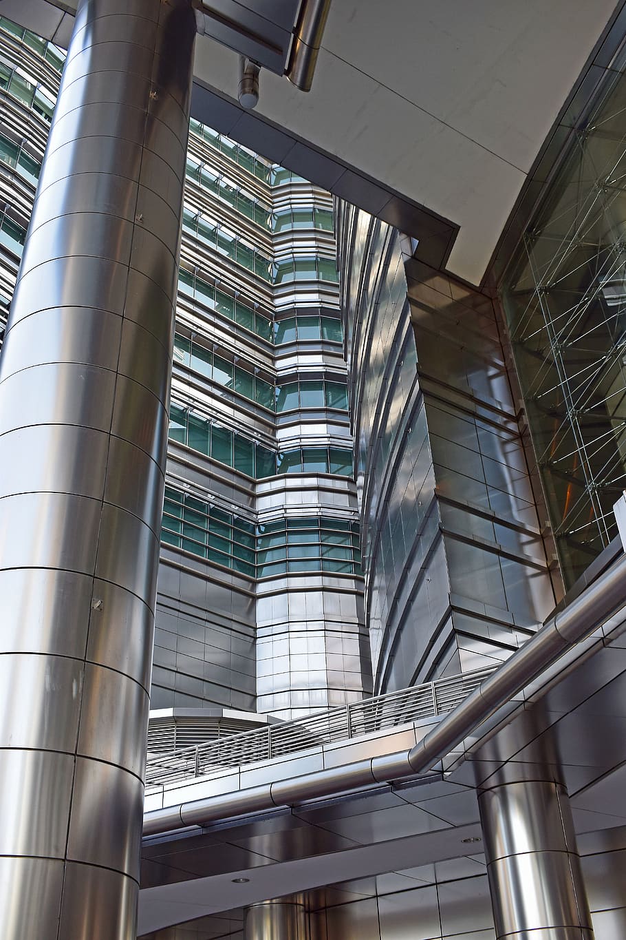 gray high-rise building, office building, petronas tower, architecture HD wallpaper