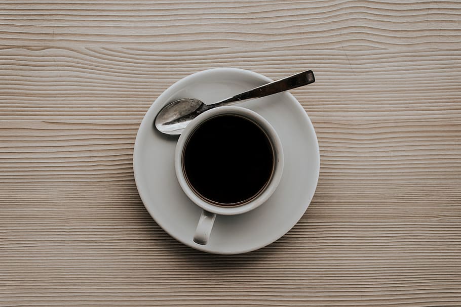 Flat-lay Photo Cup of Coffee, beverage, caffeine, cappuccino HD wallpaper