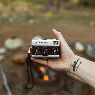 Reflex camera tattoo by AntoniettaArnoneArts on DeviantArt