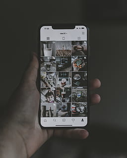 black smartphone, mobile phone, electronics, cell phone, human HD wallpaper