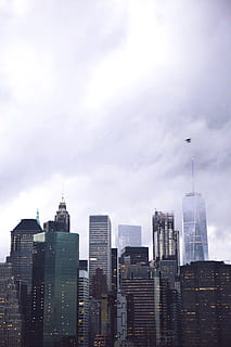 nyc, view, bk, brooklyn, rainy, night, building exterior, built structure HD wallpaper