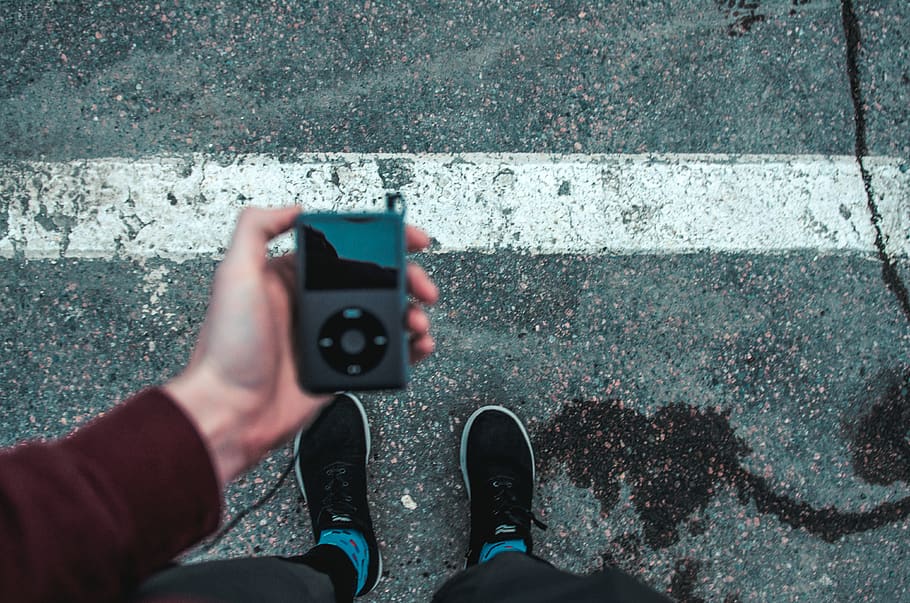 canada, st. john's, run, ready, above, selfie, ipod, music HD wallpaper
